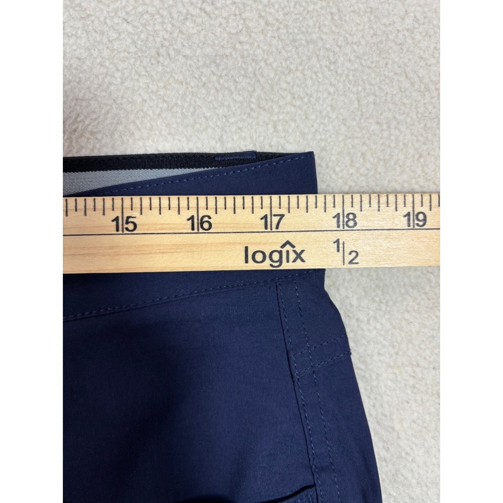 Orvis Mens Navy Blue Tech Performance Stretch Water Repellent Pants 34x32 hiking - Picture 4 of 7